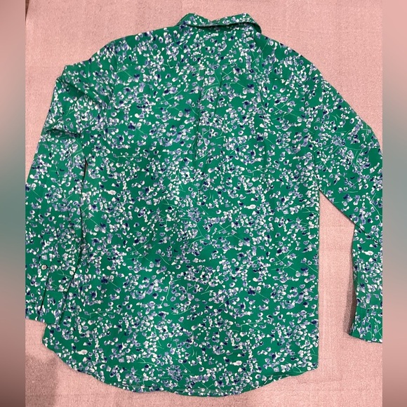 [M]Banana Republic Dillon Green Floral Shirt NWOT - Picture 7 of 7